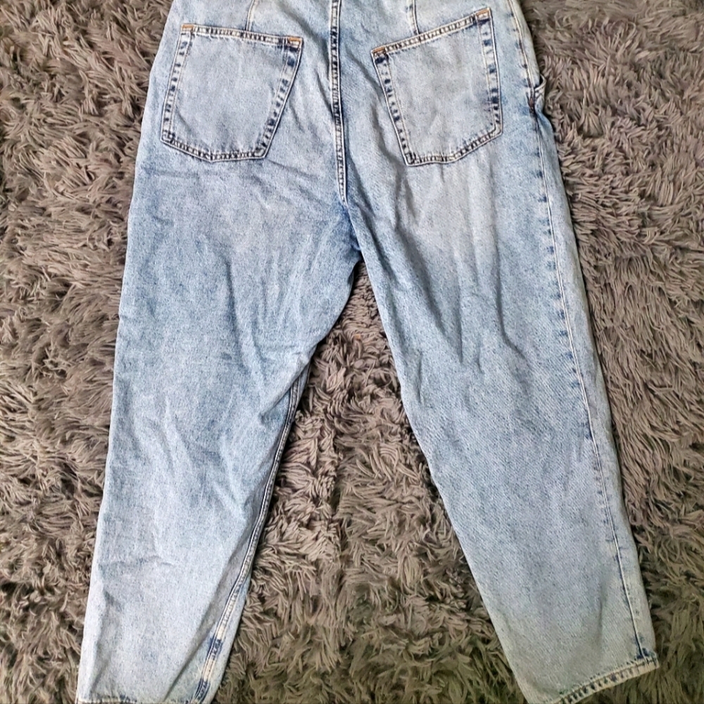 High Rise Acid Wash H&M Jeans